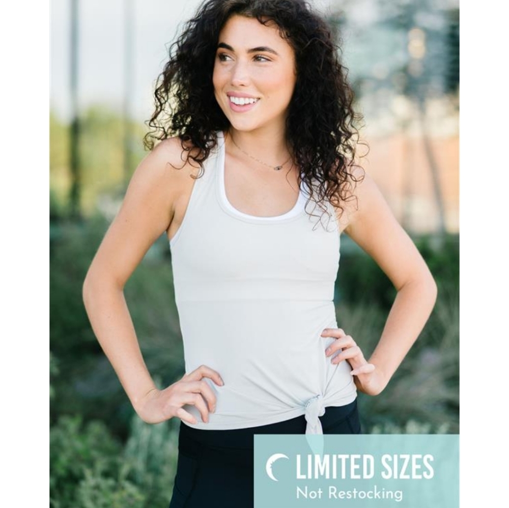 Zyia 920 Gray Not Just a Cute Tank NWT